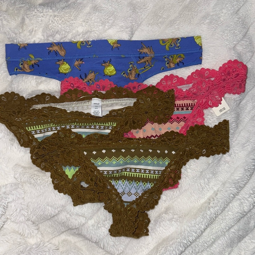 aerie thong bundle